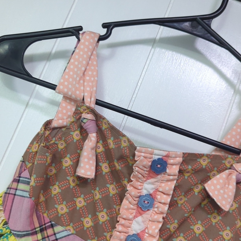 Matilda Jane Yellow and Pink Floral Kids Dress - Picture 5 of 9
